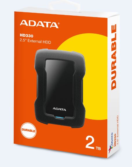 DISCO DURO EXTERNO ADATA HD330 2TB HDD DURABLE 