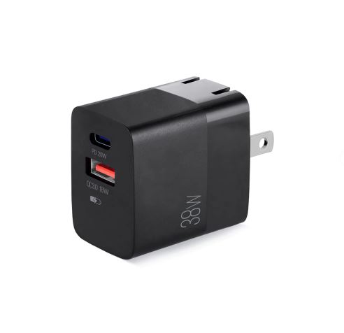 CARGADOR ARGOM A0578 TIPO C FAST CHARGER UP TO 3X FASTER 40W BLACK